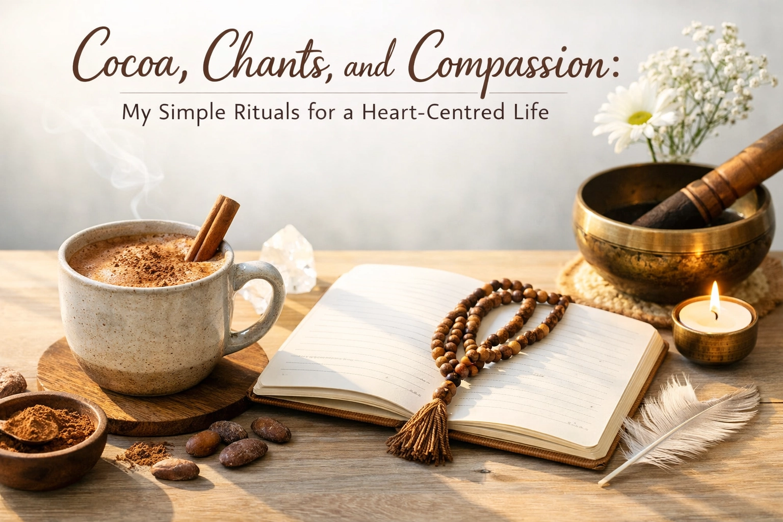Cocoa, Chants, and Compassion: My Simple Rituals for a Heart-Centred Life